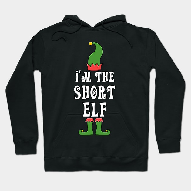 Short Elf Costume for Matching Family Christmas Group Hoodie by jkshirts